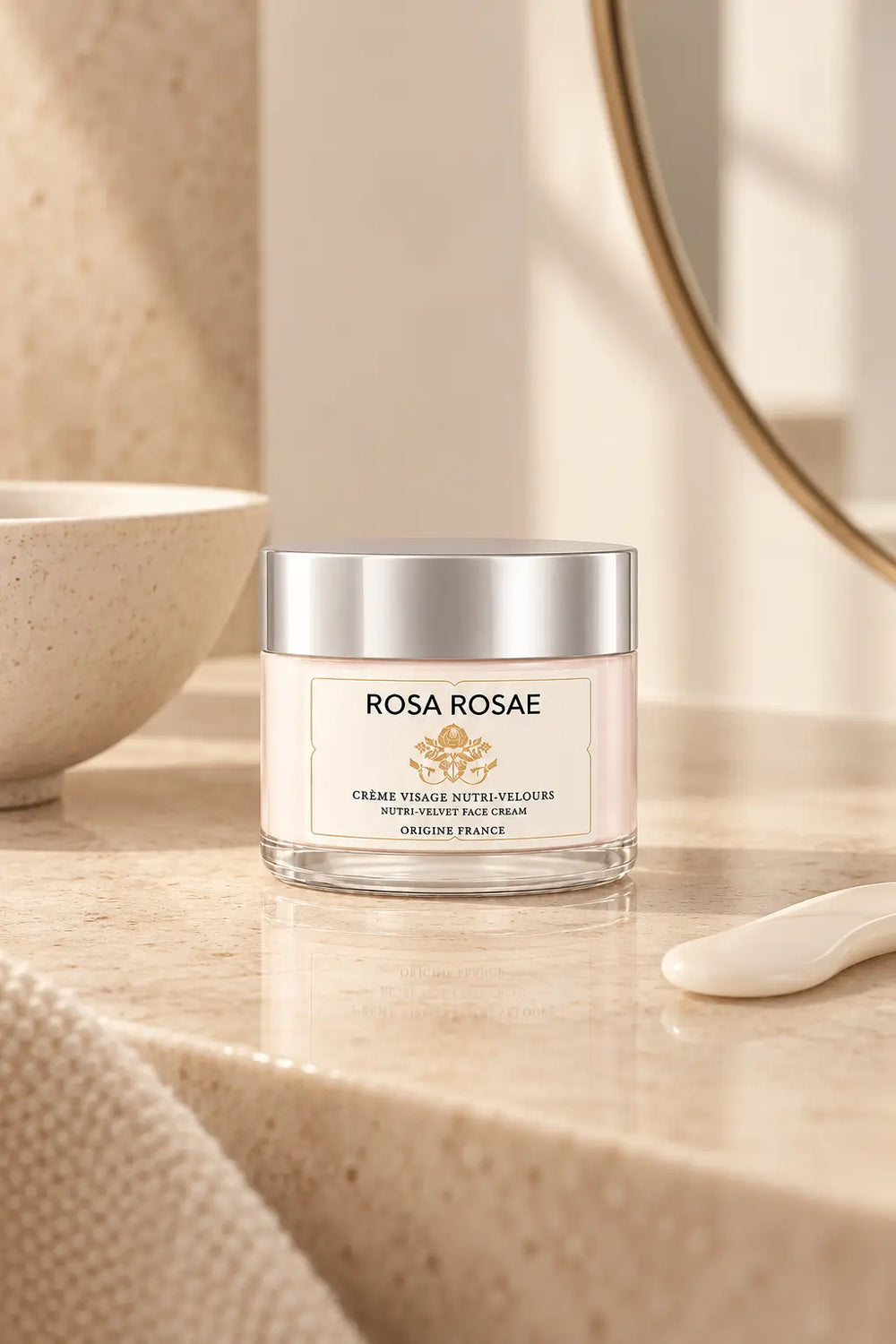 Nutri-velvet face cream Rose de France
