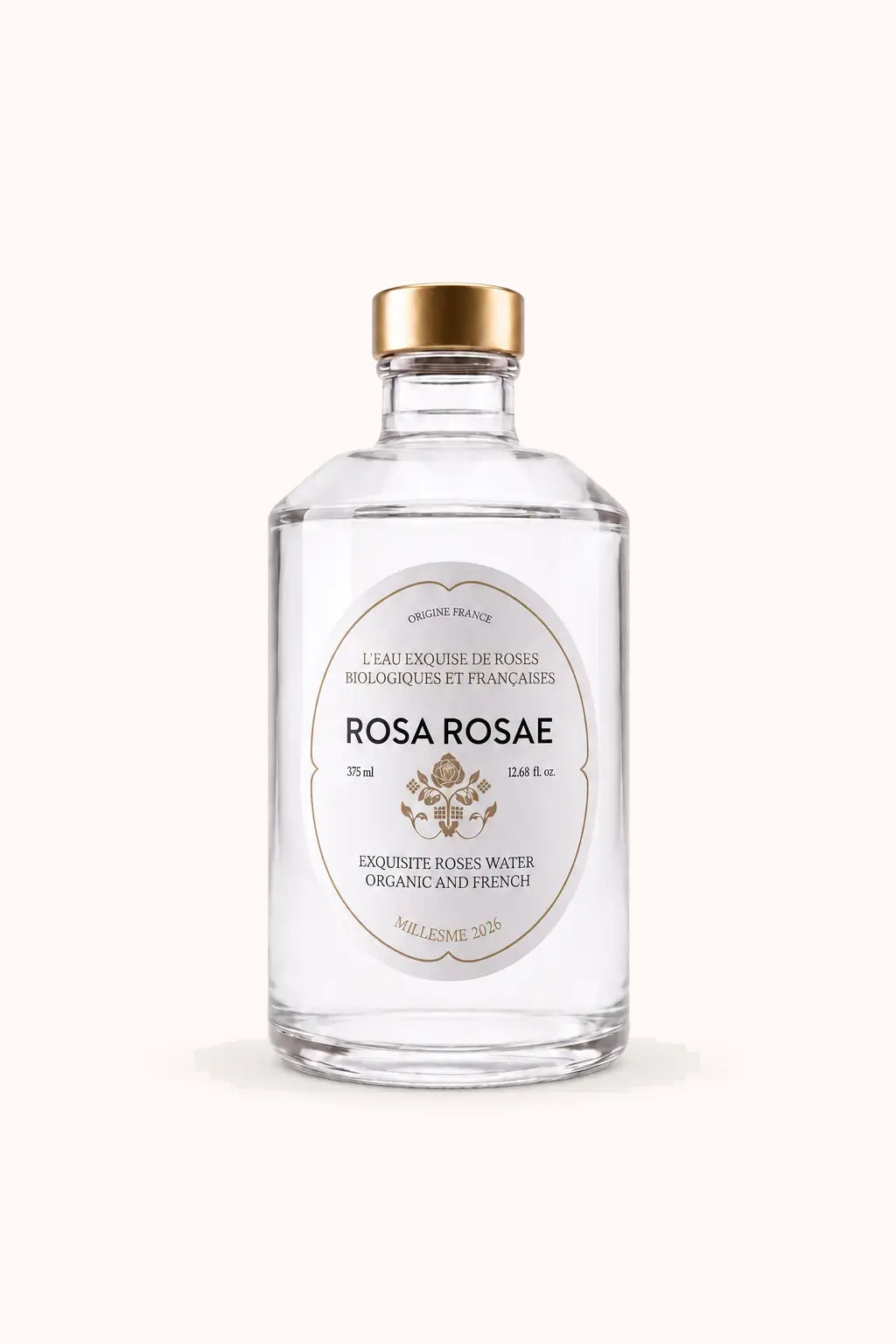 Eau exquise aux roses biologiques et françaises