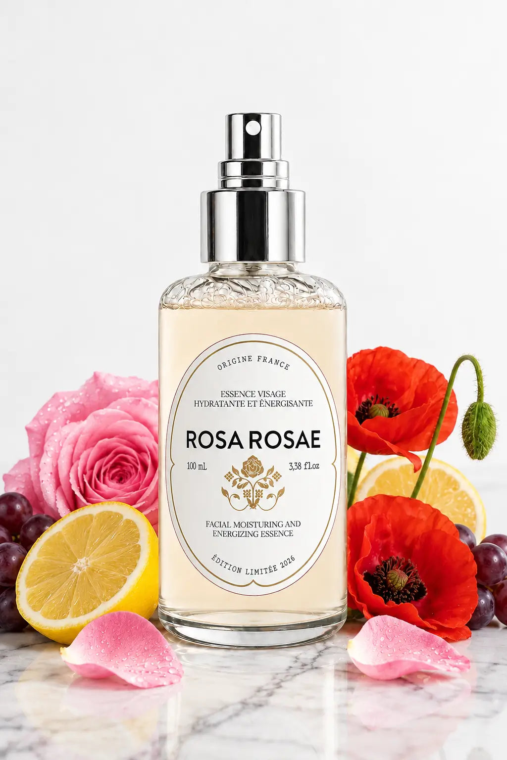 Essence visage hydratante et énergisante