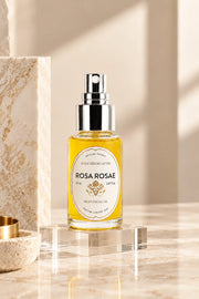 Milky face oil with rose
